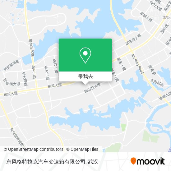 东风格特拉克汽车变速箱有限公司地图