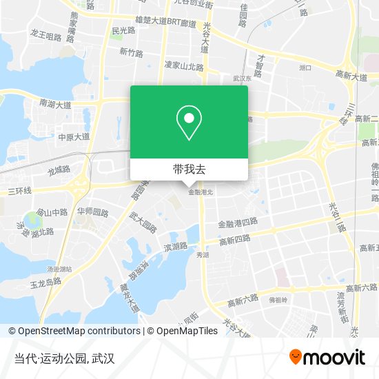 当代·运动公园地图
