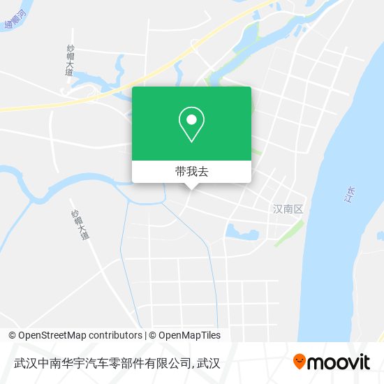 武汉中南华宇汽车零部件有限公司地图