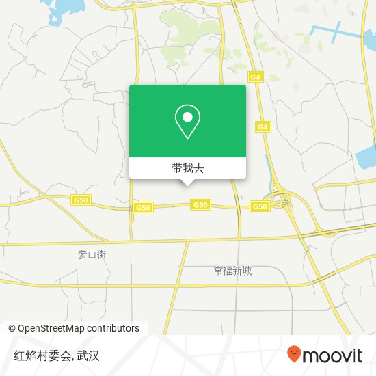 红焰村委会地图