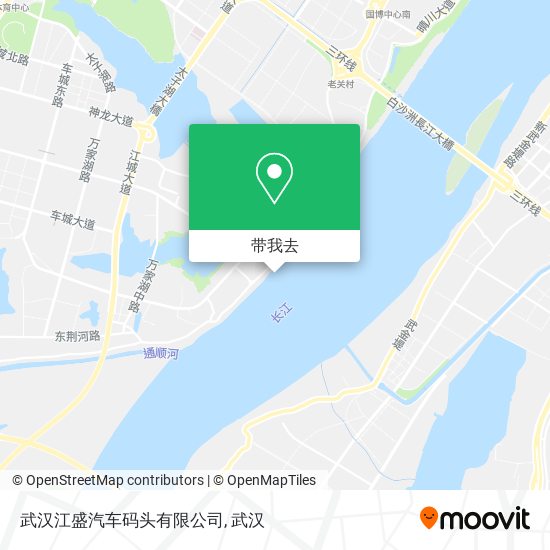武汉江盛汽车码头有限公司地图