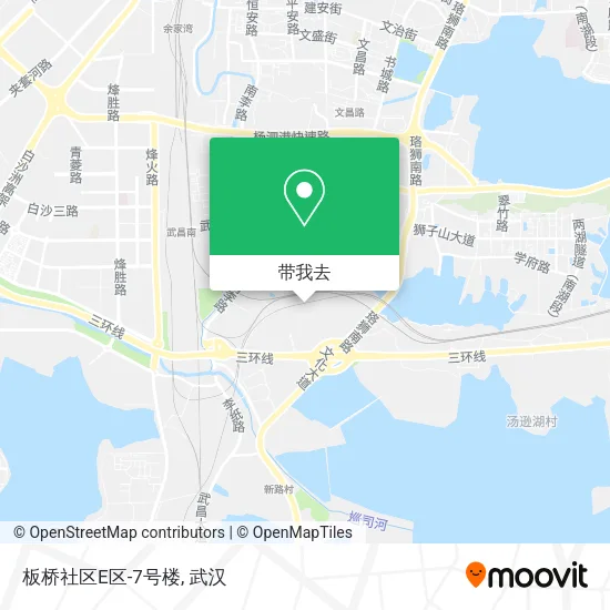 板桥社区E区-7号楼地图