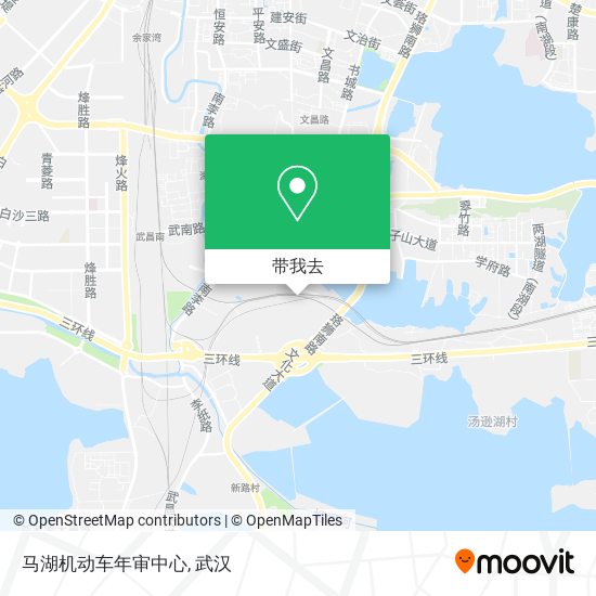 马湖机动车年审中心地图