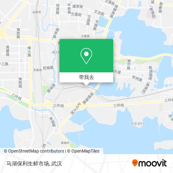 马湖保利生鲜市场地图