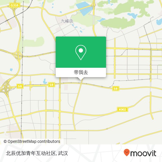 北辰优加青年互动社区地图