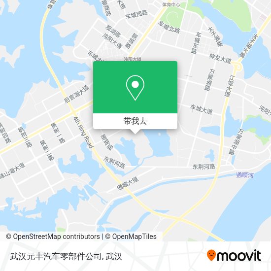 武汉元丰汽车零部件公司地图