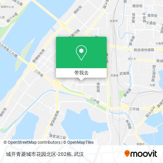 城开青菱城市花园北区-202栋地图