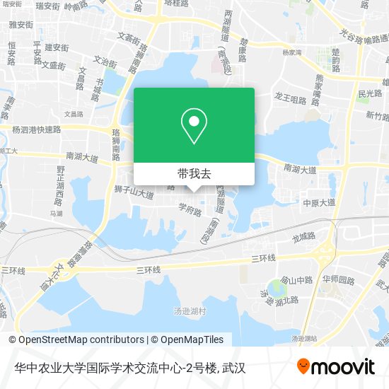 华中农业大学国际学术交流中心-2号楼地图