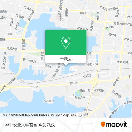华中农业大学荟园-4栋地图
