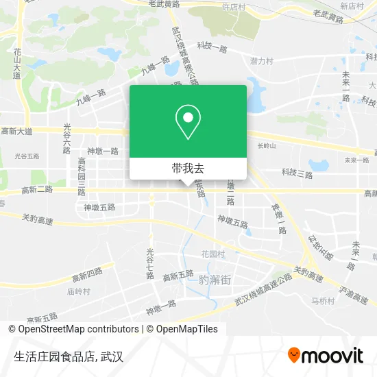 生活庄园食品店地图