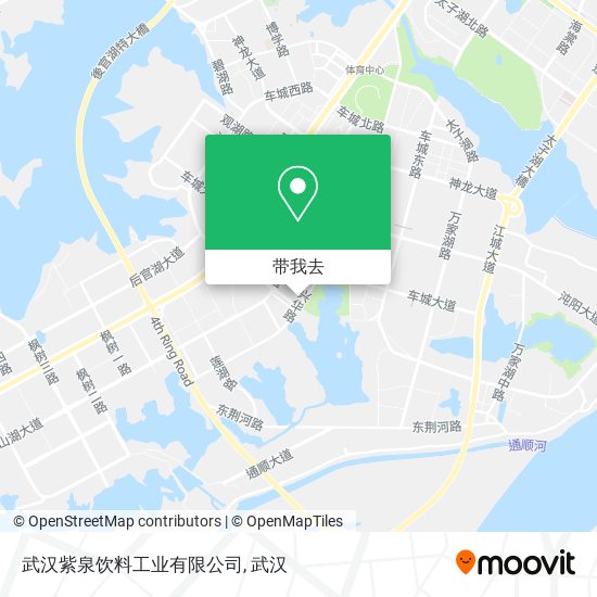 武汉紫泉饮料工业有限公司地图