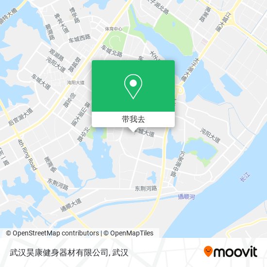 武汉昊康健身器材有限公司地图