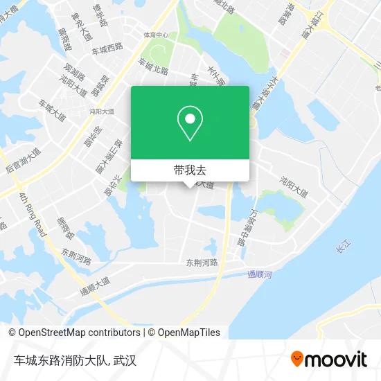 车城东路消防大队地图