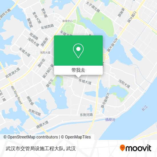 武汉市交管局设施工程大队地图