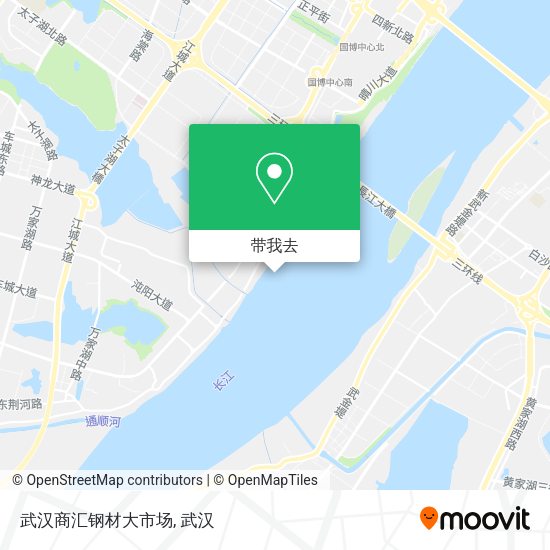 武汉商汇钢材大市场地图