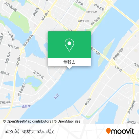武汉商汇钢材大市场地图
