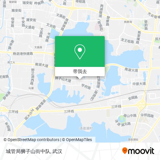 城管局狮子山街中队地图