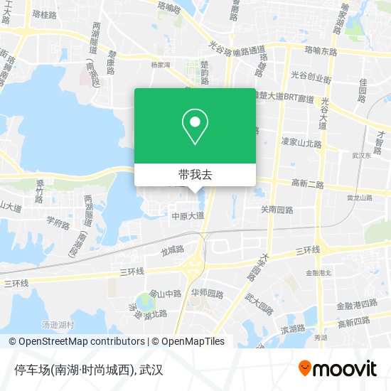 停车场(南湖·时尚城西)地图