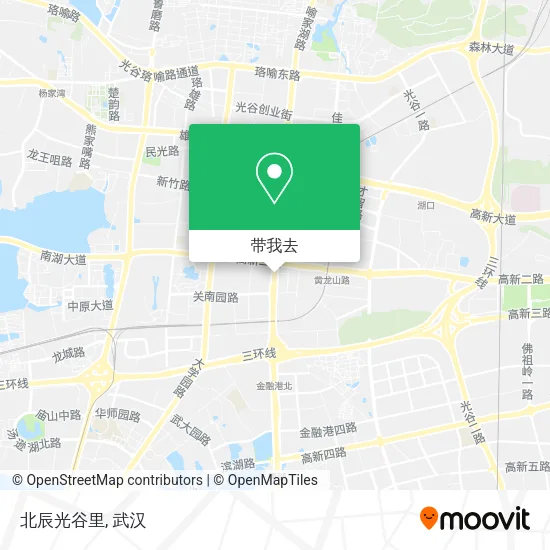 北辰光谷里地图
