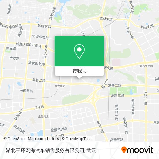 湖北三环宏海汽车销售服务有限公司地图