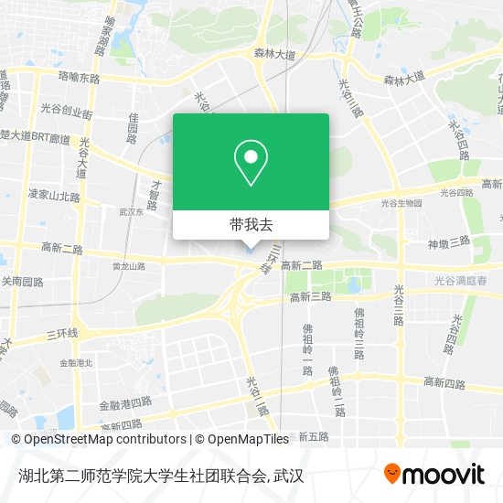湖北第二师范学院大学生社团联合会地图