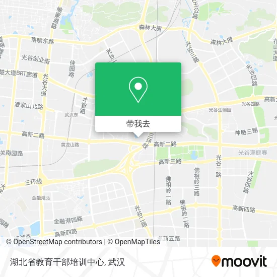 湖北省教育干部培训中心地图