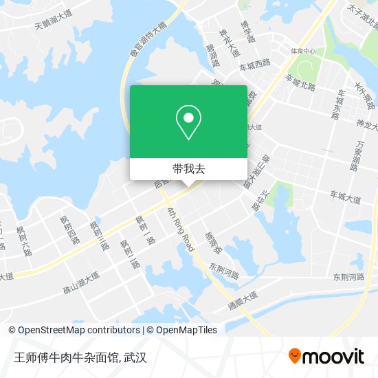 王师傅牛肉牛杂面馆地图