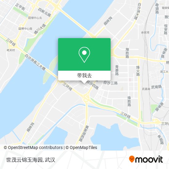 世茂云锦玉海园地图