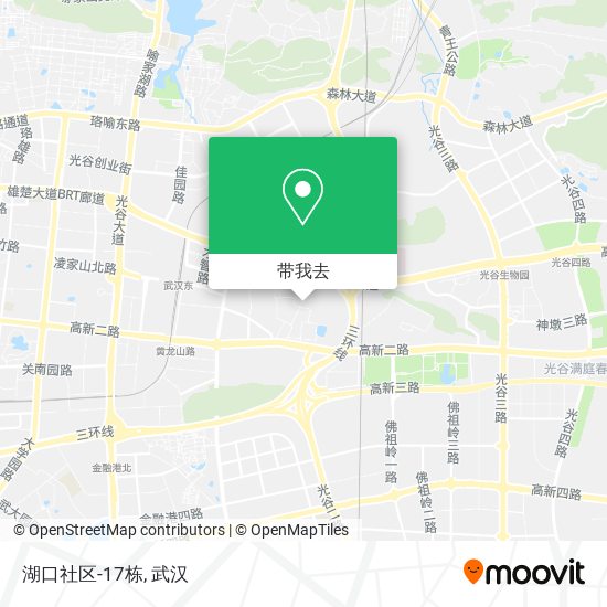湖口社区-17栋地图