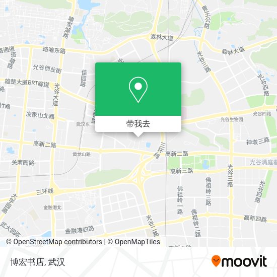 博宏书店地图