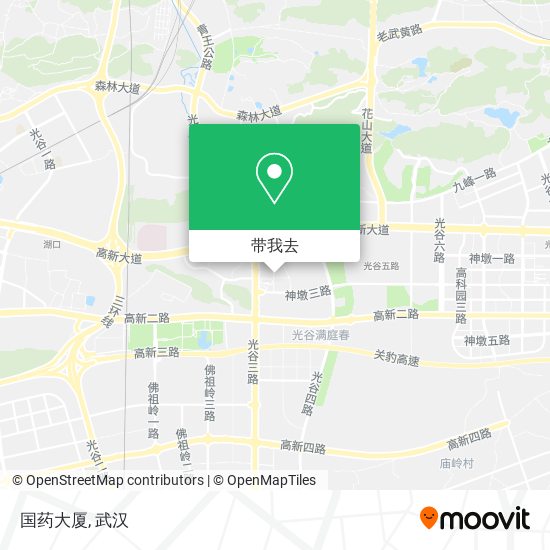 国药大厦地图