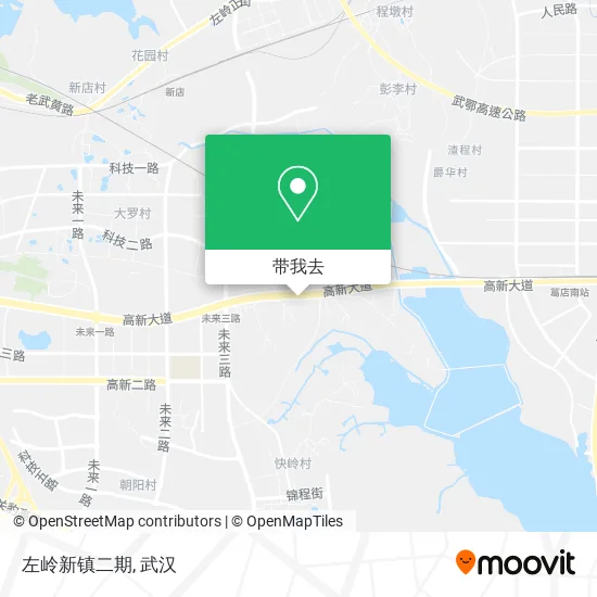 左岭新镇二期地图