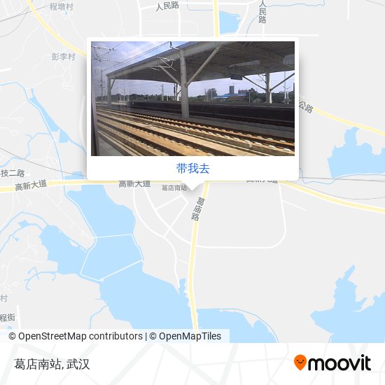 葛店南站地图