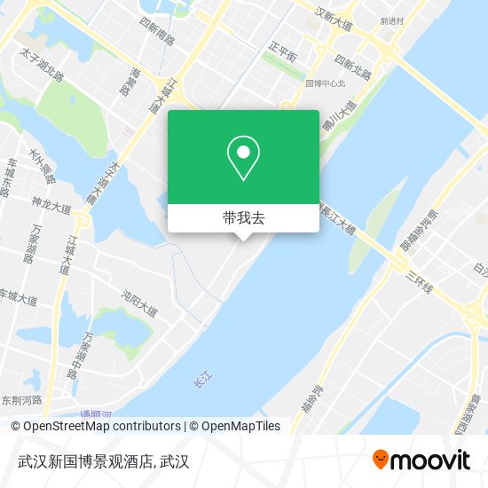 武汉新国博景观酒店地图