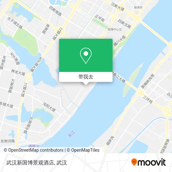 武汉新国博景观酒店地图