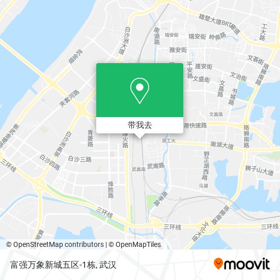 富强万象新城五区-1栋地图