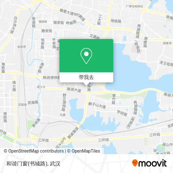 和谐门窗(书城路)地图