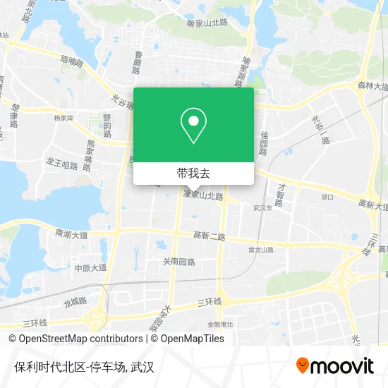 保利时代北区-停车场地图
