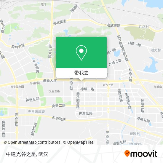 中建光谷之星地图