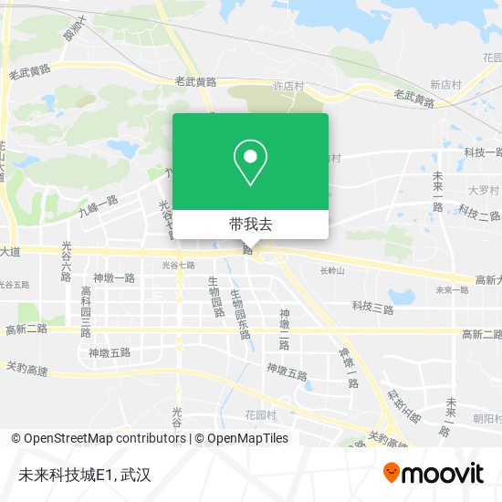 未来科技城E1地图