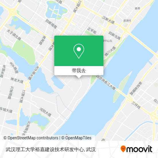 武汉理工大学裕嘉建设技术研发中心地图