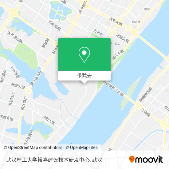 武汉理工大学裕嘉建设技术研发中心地图