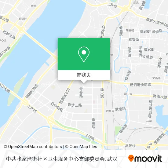 中共张家湾街社区卫生服务中心支部委员会地图