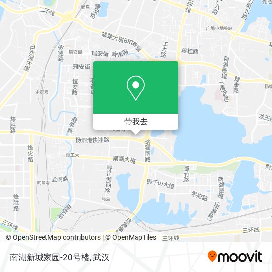 南湖新城家园-20号楼地图