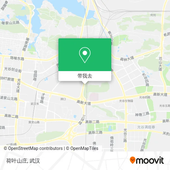 荷叶山庄地图