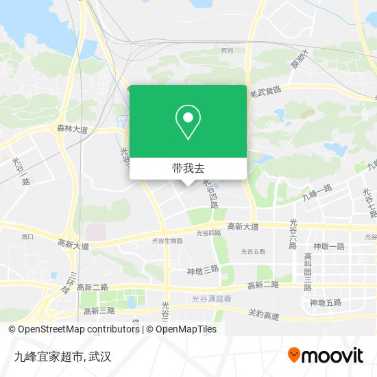 九峰宜家超市地图