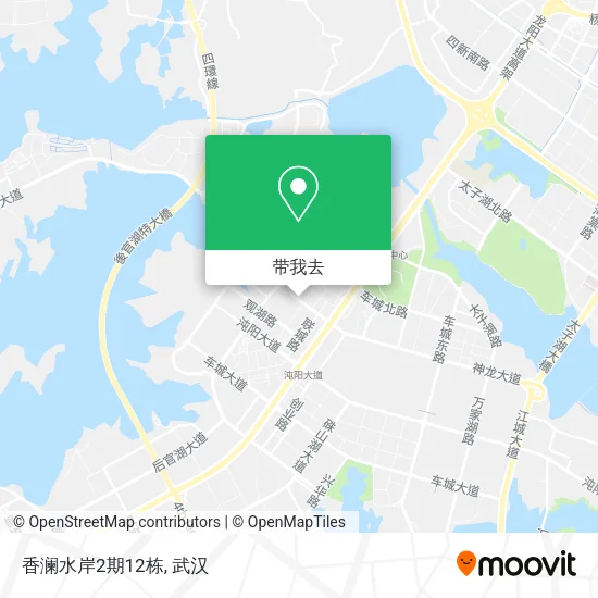 香澜水岸2期12栋地图