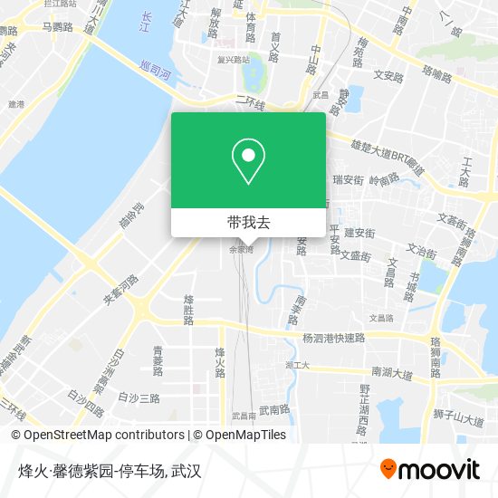 烽火·馨德紫园-停车场地图