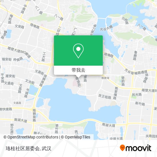 珞桂社区居委会地图