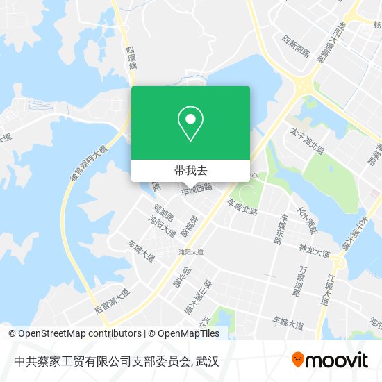中共蔡家工贸有限公司支部委员会地图